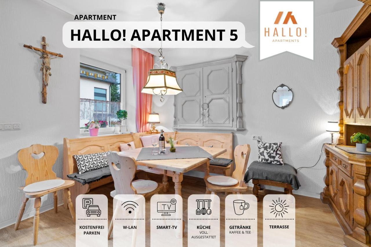 Sehr Grosse Ferienwohnung In Bester Lage Mit Grosser Sonnenterrasse L Innenstadtnaehe L 1 Minute Zum Bahnhof L Grosse Kueche L Tv L Extra-Wc L Free-Wlan L Willkommen Im Hallo!-Apartment 5 Bad Worishofen Ngoại thất bức ảnh