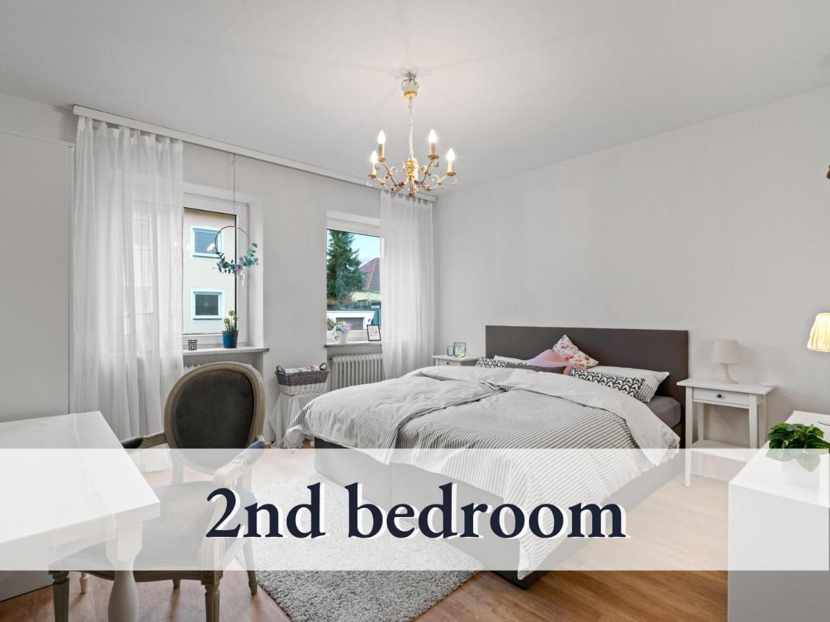 Sehr Grosse Ferienwohnung In Bester Lage Mit Grosser Sonnenterrasse L Innenstadtnaehe L 1 Minute Zum Bahnhof L Grosse Kueche L Tv L Extra-Wc L Free-Wlan L Willkommen Im Hallo!-Apartment 5 Bad Worishofen Ngoại thất bức ảnh